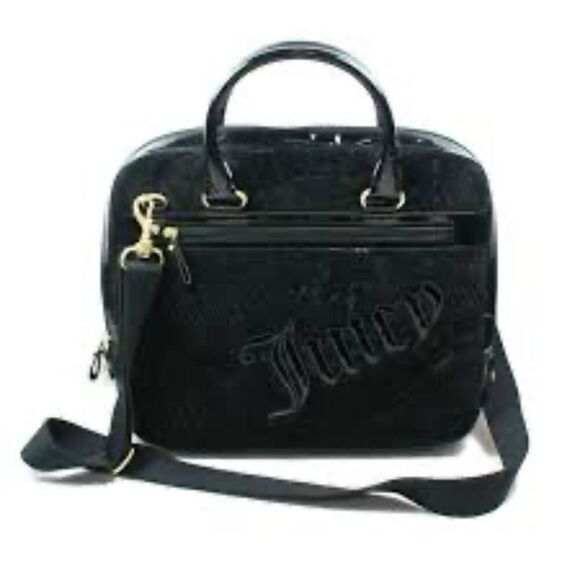 Vintage OG strawberry:fruit juicy couture laptop/computer messanger bag w/strap - Picture 1 of 8